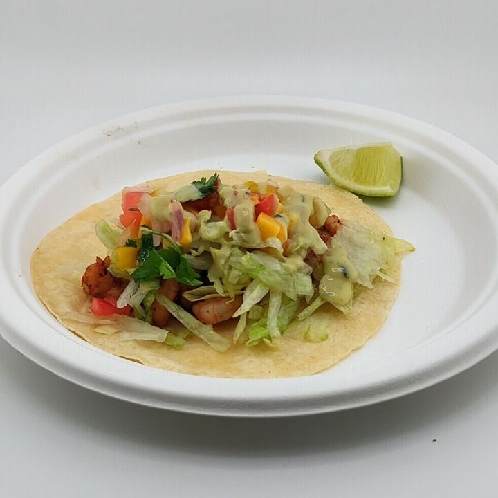 Mango Pico Shrimp Taco